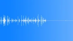 Plastic bottle scrunch, typical Sound Effect