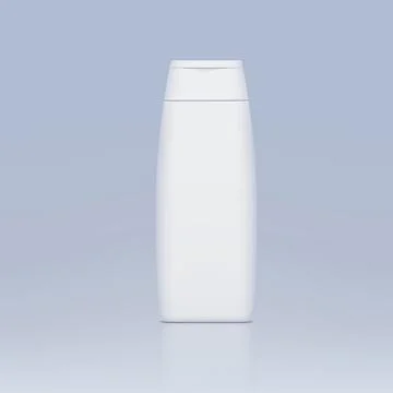 Plastic bottle for shampoo Illustrazione stock