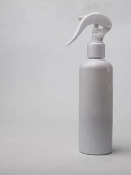 Plastic bottle of shampoo on a white background 写真素材