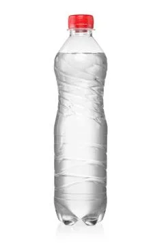 Plastic bottle with water Stock Photos