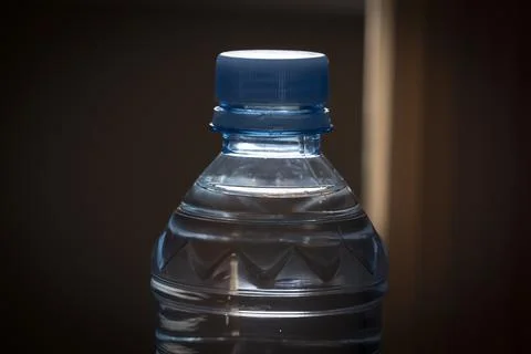 Plastic bottle with water Stock Photos