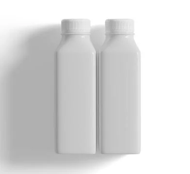 Plastic bottle white color solid texture (6) Stock-Illustration