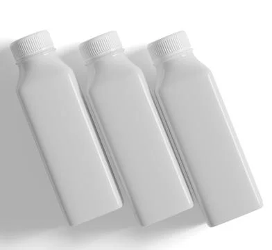 Plastic bottle white color solid texture (14) Illustrazione stock