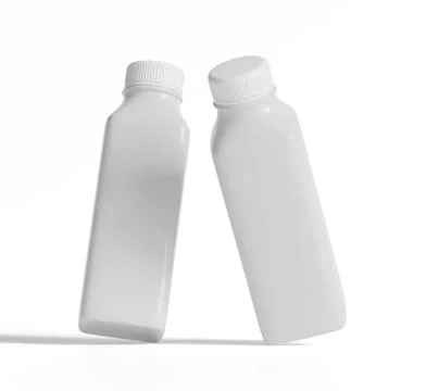 Plastic bottle white color solid texture (18) Illustrazione stock