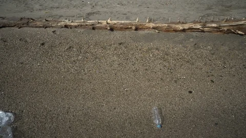 Plastic bottles and cups Stock Footage 111372010