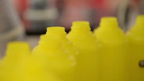 Plastic Bottles Factory Line 스톡 동영상 71413580