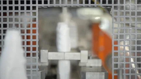 Plastic Bottles Factory Line 스톡 동영상 71414006