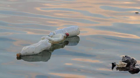 Plastic bottles Stock Footage 2741772