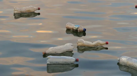Plastic bottles Stock Footage 2874672