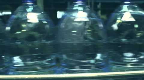 Plastic bottles Stock Footage 35455183