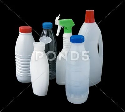 Plastic bottles Stock Photos