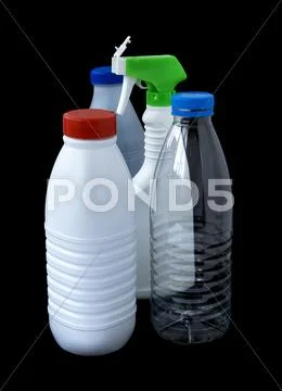 Plastic bottles Stock Photos