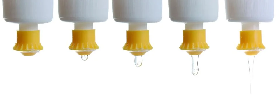 Plastic bottles Foto stock