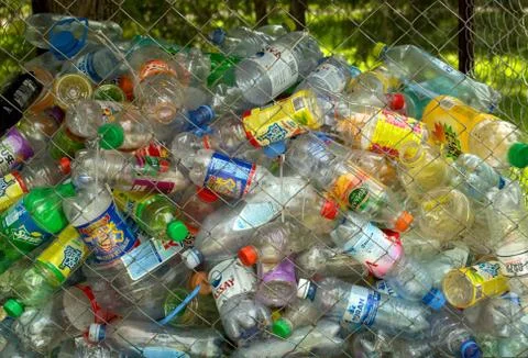 Plastic bottles Stock Photos