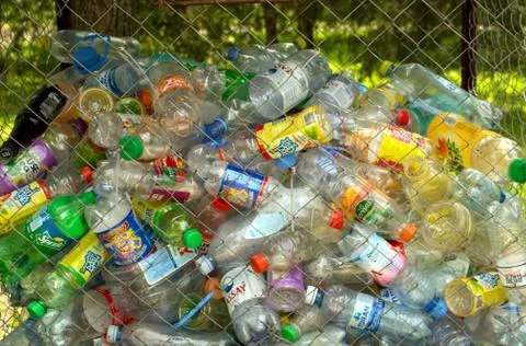 Plastic bottles Stock Photos