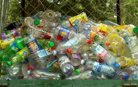 Plastic bottles Stock Photos
