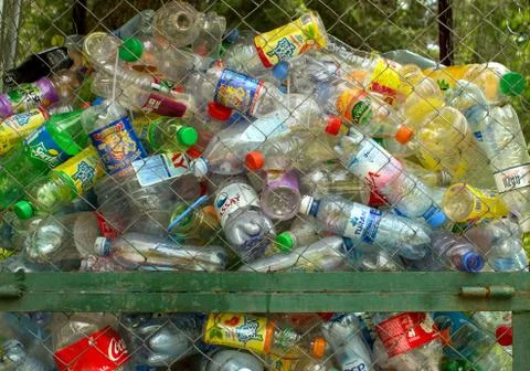 Plastic bottles Stock Photos