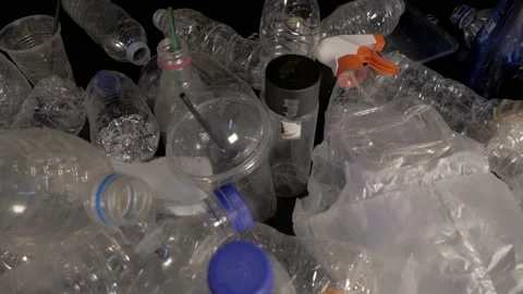Plastic Bottles Pollution Stock Footage 232494059