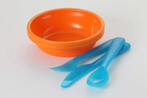 Plastic bowl Stock Photos