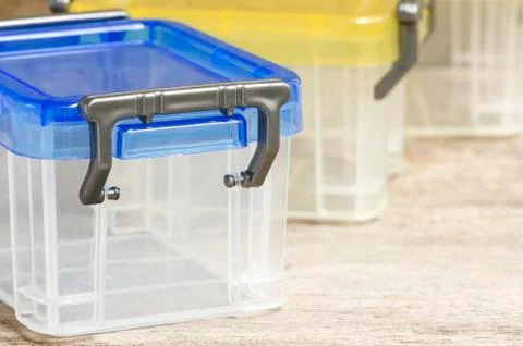 Plastic box Stock Photos