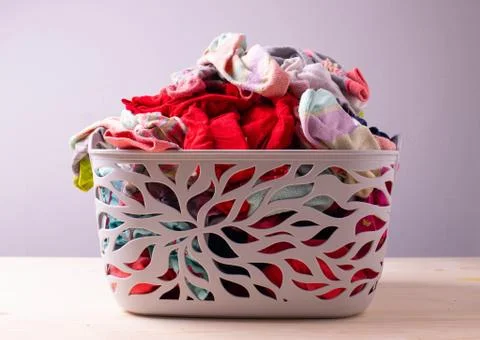 Plastic boxes for objects Foto stock