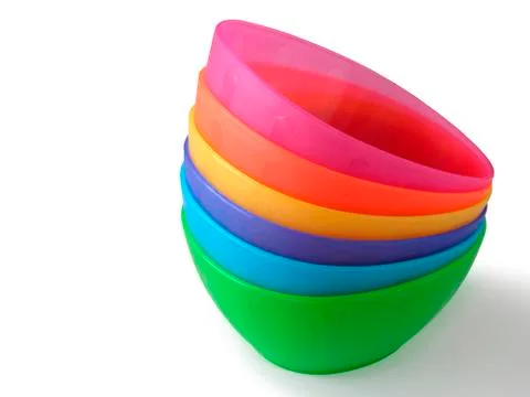 Plastic boxes Stock Photos