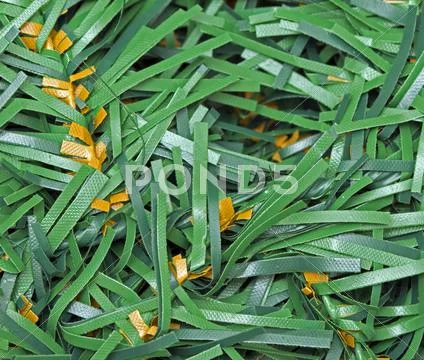 Plastic branches closeup Stock Photos