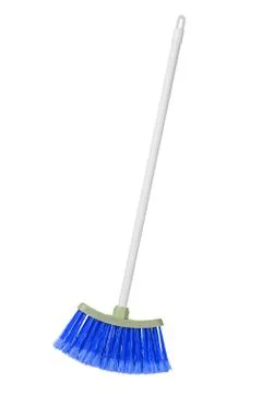 Plastic broom Stock Photos