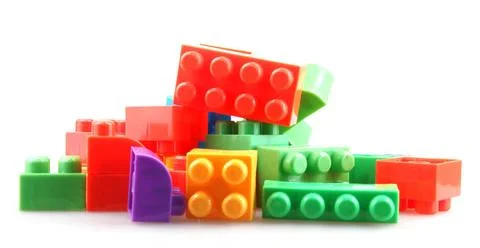 Plastic building blocks Plastic building blocks. Copyright: xZoonar.com/Vl... Stock Photos