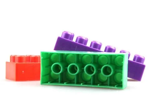 Plastic building blocks Plastic building blocks. Copyright: xZoonar.com/Vl... Stock Photos