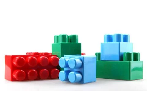 Plastic building blocks Plastic building blocks. Copyright: xZoonar.com/Vl... Stock Photos