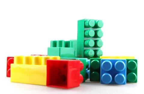 Plastic building blocks Plastic building blocks. Copyright: xZoonar.com/Vl... Stock Photos