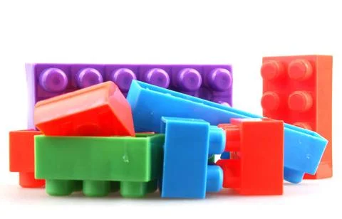 Plastic building blocks Plastic building blocks. Copyright: xZoonar.com/Vl... Stock Photos