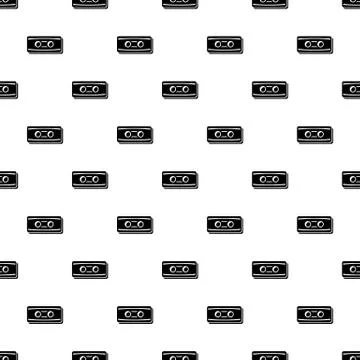 Plastic button pattern seamless Stockillustratie