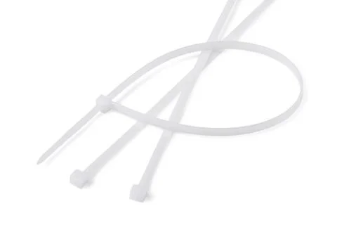 Plastic cable ties Stock Photos