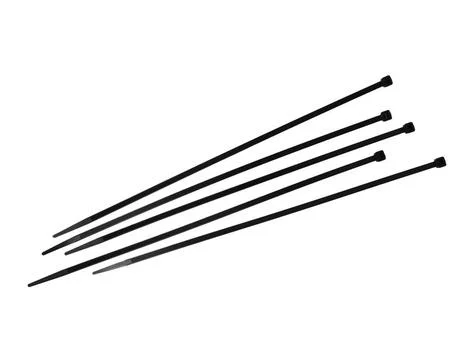 Plastic cable ties plastic cable ties on a transparent background Copyrigh... Stock Photos