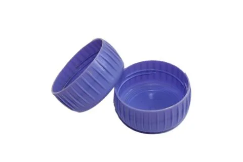 Plastic Cap Closure and Bottle Foto stock
