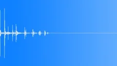Plastic cap fall on hard floor 0003Sound Effect