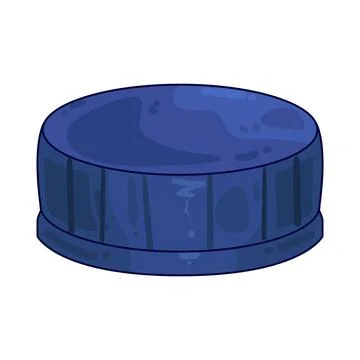 Plastic Cap illustration Stock Illustration