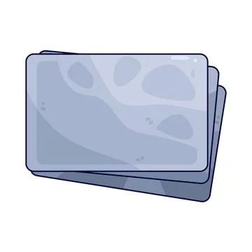 Plastic card illustration Stock Illustration