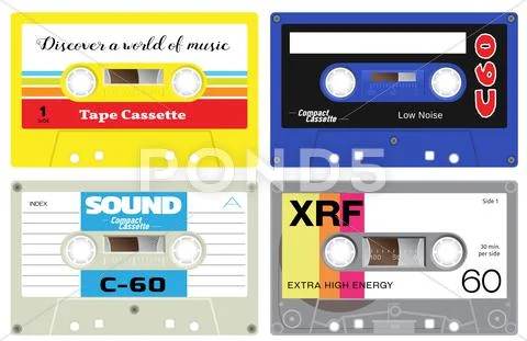 Plastic Cassette Tape
