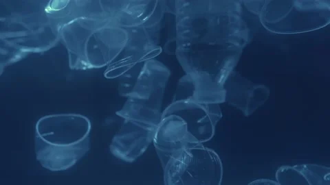 Plastic is the cause of global warming is under water. Save earth save wold  動画素材 151027219