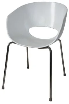 Plastic chairs Stock Photos