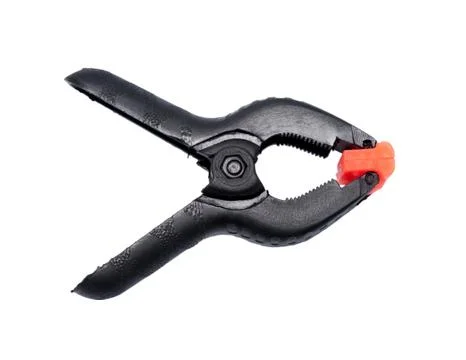 Plastic clamp Stock Photos