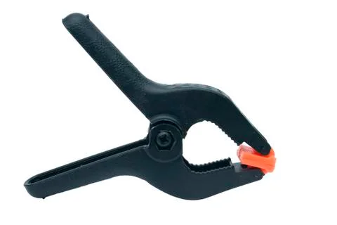 Plastic clamp Stock Photos