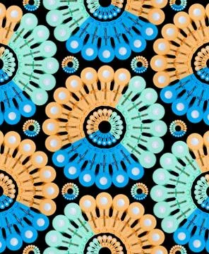 Plastic clothespin background Illustrazione stock