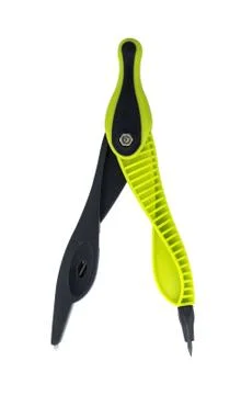 Plastic compass Stock Photos