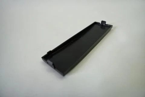 Plastic computer case drive bay cover Stock Photos