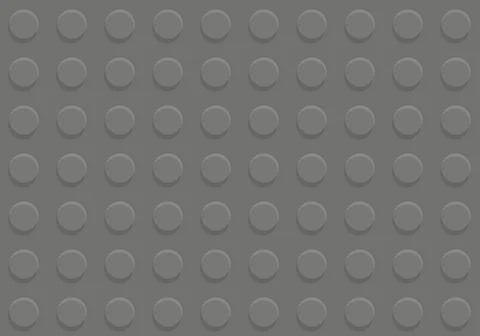 Plastic construction plate pattern Illustrazione stock