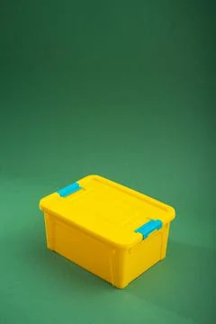 Plastic container box Stock Photos